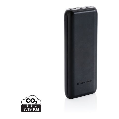 Urban Vitamin Pasadena 20.000 mAh 18W PD powerbank svart