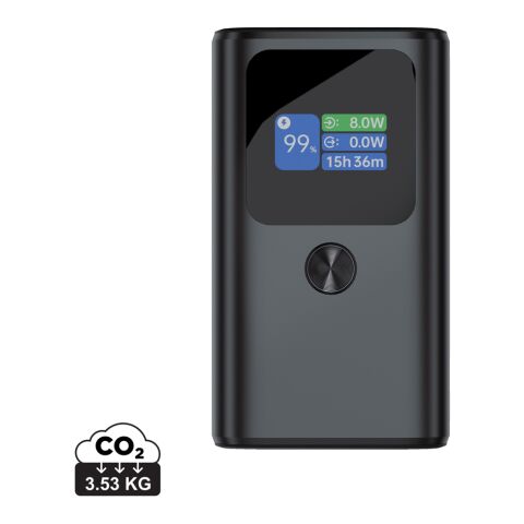 Urban Vitamin Campbell 55 W 10 000 mAh powerbank, fickformat stenkol | Inget reklamtryck | Inte tillgängligt | Inte tillgängligt