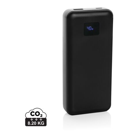 Gridley 20.000mAh/65W laptop powerbank RCS rplast svart | Inget reklamtryck | Inte tillgängligt | Inte tillgängligt