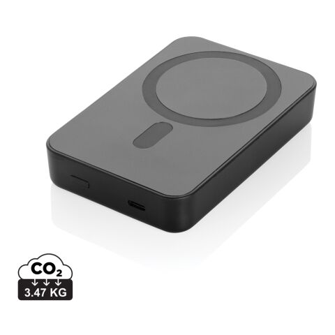 Amporia RCS plast 10 000 mAh magnetisk powerbank svart | Inget reklamtryck | Inte tillgängligt | Inte tillgängligt