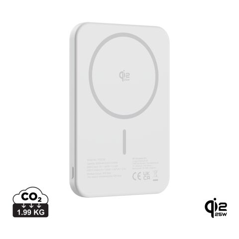 Urban Vitamin Pomona 5000 mAh Qi2.2 25W magnetisk powerbank silver | Inget reklamtryck | Inte tillgängligt | Inte tillgängligt
