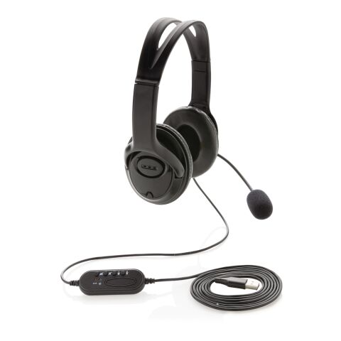 Over-ear headset med kabel