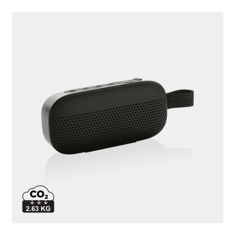 Soundbox 5W högtalare RCS återvunnen plast svart | Inget reklamtryck | Inte tillgängligt | Inte tillgängligt
