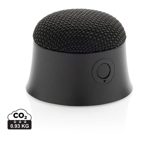 Magtune RCS magnetisk 5W högtalare av återvunnen plast svart | Inget reklamtryck | Inte tillgängligt | Inte tillgängligt