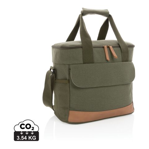 Impact AWARE™ kylväska i 16 oz. återvunnen canvas grön | Inget reklamtryck | Inte tillgängligt | Inte tillgängligt | Inte tillgängligt