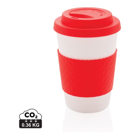 Återanvändningsbar kaffemugg 270ml röd | Inget reklamtryck | Inte tillgängligt | Inte tillgängligt | Inte tillgängligt