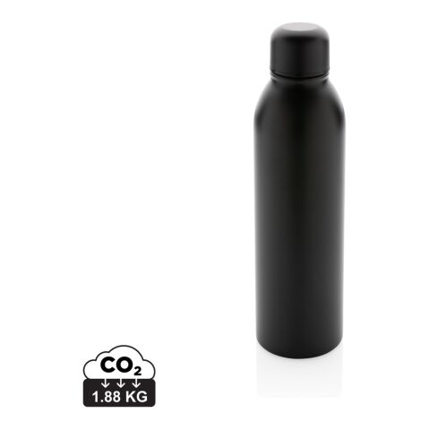 Vakuumflaska i RCS återvunnen stainless steel, 500ml svart