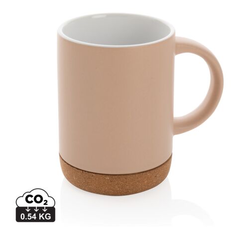 Keramikmugg med korkbotten