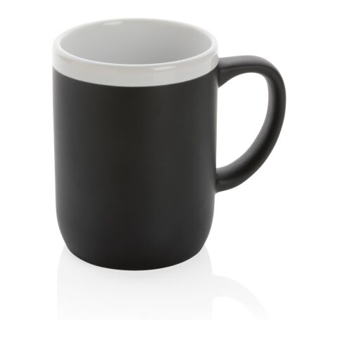 Keramikmugg med vit kant