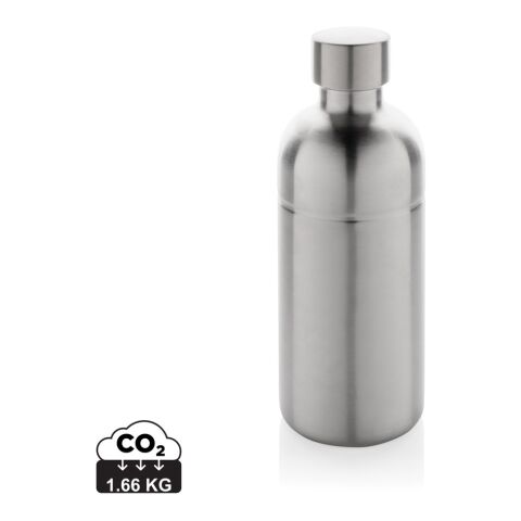Soda flaska för kolsyrad dryck RCS certifierad re-steel silver | Inget reklamtryck | Inte tillgängligt | Inte tillgängligt