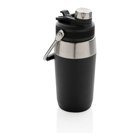 Vakuumflaska i S/S, lock med dubbelfunktion, 500ml