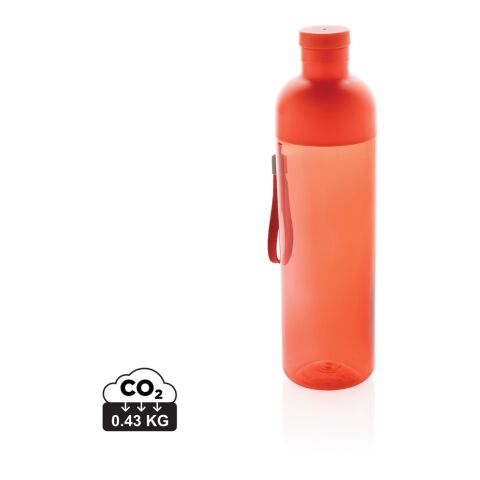 Impact läckagesäker vattenflaska 600ml RCS återvunnen PET röd