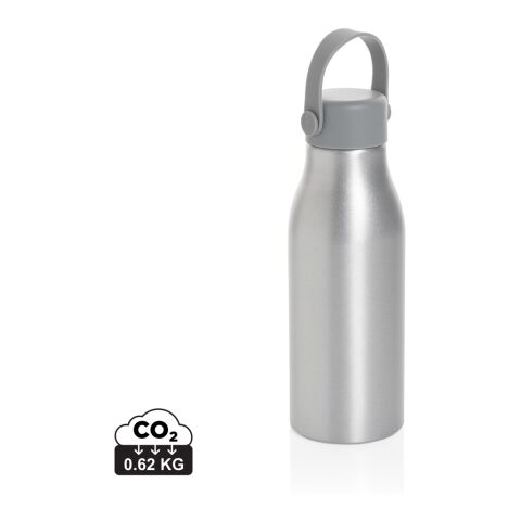 Pluto RCS-certifierad återvunnen aluminiumflaska 680 ml silver | Inget reklamtryck | Inte tillgängligt | Inte tillgängligt