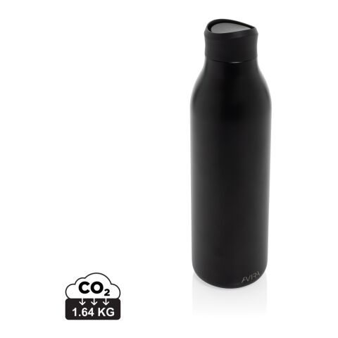 Avira Alok RCS re-steel 360 vattenflaska 600ML svart | Inget reklamtryck | Inte tillgängligt | Inte tillgängligt