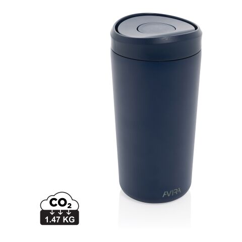 Avira Alix RCS re-steel klickmugg 400ML marinblå | Inget reklamtryck | Inte tillgängligt | Inte tillgängligt