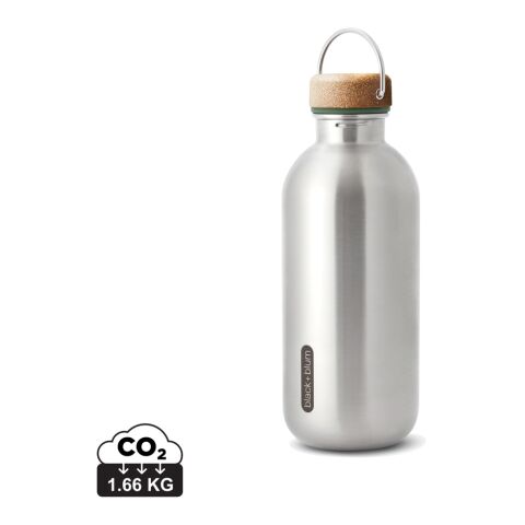 Black+Blum Vattenflaska i stål 600 ml olivgrön | Inget reklamtryck | Inte tillgängligt | Inte tillgängligt