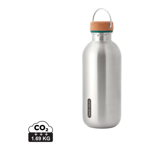 Black+Blum Vattenflaska i stål 600 ml turkos | Inget reklamtryck | Inte tillgängligt | Inte tillgängligt