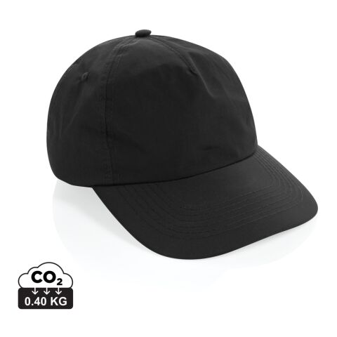 KENTO URBAN RCS återvunnen nylon 5-panels baseballkeps svart | Inget reklamtryck | Inte tillgängligt | Inte tillgängligt | Inte tillgängligt