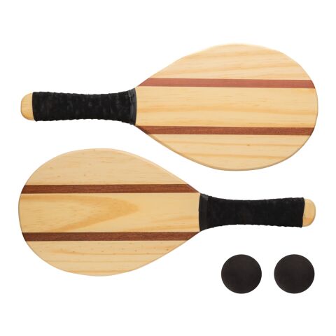 Frescobol tennis-set i trä