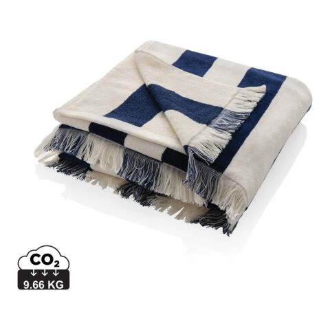 Ukiyo Yukari AWARE™ XL strandhandduk 100x180cm marinblå | Inget reklamtryck | Inte tillgängligt | Inte tillgängligt | Inte tillgängligt