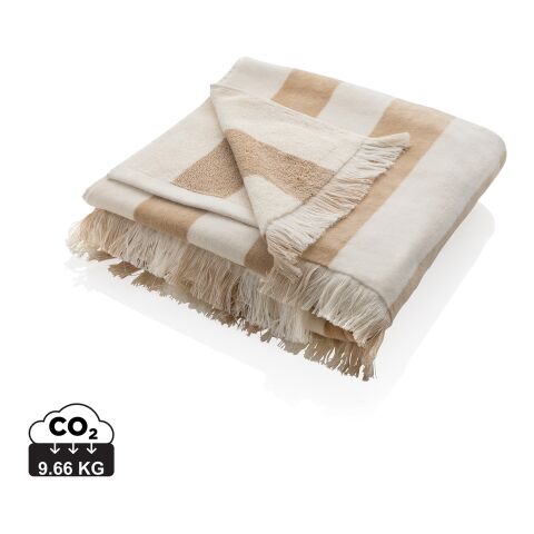 Ukiyo Yukari AWARE™ XL strandhandduk 100x180cm brun | Inget reklamtryck | Inte tillgängligt | Inte tillgängligt | Inte tillgängligt | Inte tillgängligt