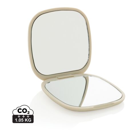 Reflecta RCS sminkspegel av återvunnen plast beige | Inget reklamtryck | Inte tillgängligt | Inte tillgängligt