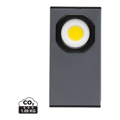 Gear X USB arbetslampa i fickstorlek, 260 lumen, RCS plast grå-svart | Inget reklamtryck | Inte tillgängligt | Inte tillgängligt