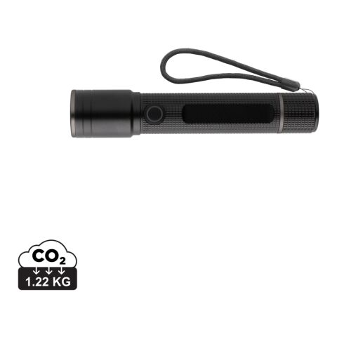 Gear X USB-återuppladdningsbar ficklampa RCS aluminium svart | Inget reklamtryck | Inte tillgängligt | Inte tillgängligt