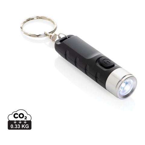 Globix RCS USB-laddningsbar nyckelringslampa