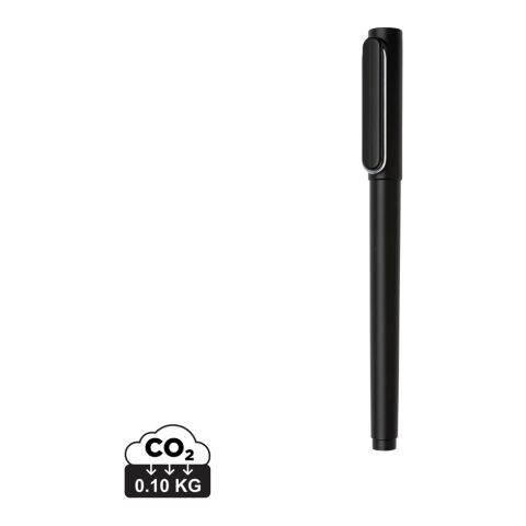 X6 cap pen med silkeslent bläck svart