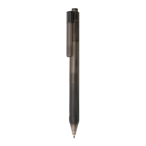 X9 frostad penna med silikongrepp svart | Inget reklamtryck | Inte tillgängligt | Inte tillgängligt