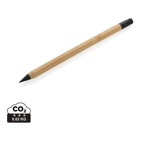 Infinity penna med suddgummi FSC® bambu svart | Inget reklamtryck | Inte tillgängligt | Inte tillgängligt