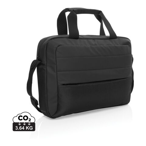 "Armond 15.6"" laptopväska AWARE™ RPET" svart