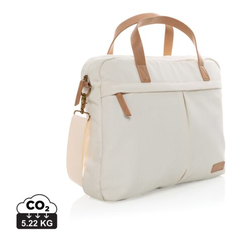 Impact AWARE™ laptopväska i 16 oz. återvunnen canvas