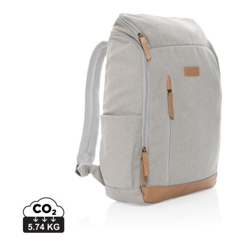 Impact AWARE™ 15" laptopryggsäck i 16 oz. återvunnen canvas