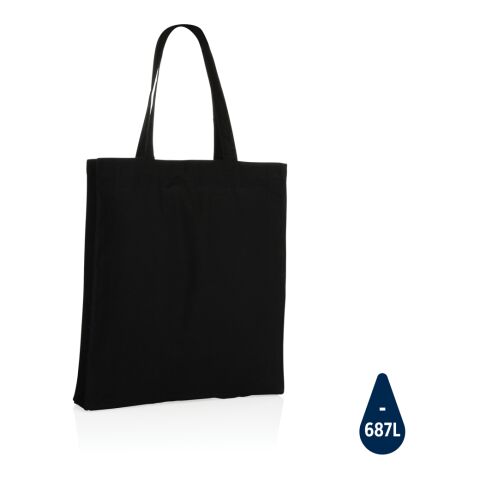 Impact AWARE™ shoppingkasse m. bälg, återvunnen bomull 145gr