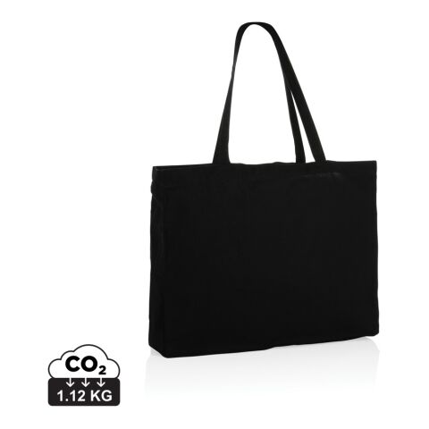 Impact AWARE™ shoppingkasse m. bälg, återvunnen bomull 145gr