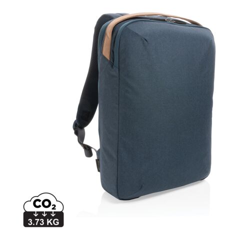 Impact AWARE™ 300D two tone lyxig 15.6&quot; laptopryggsäck marinblå | Inget reklamtryck | Inte tillgängligt | Inte tillgängligt