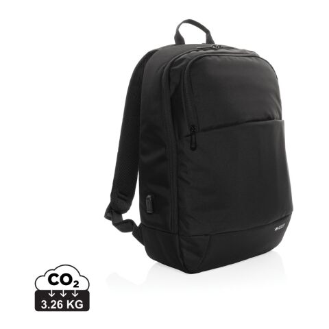 Swiss Peak AWARE™ modern 15.6&quot; laptopryggsäck svart | Inget reklamtryck | Inte tillgängligt | Inte tillgängligt