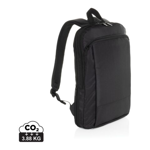Flexpack Aware™ RPET expanderbar smal 15,6 laptop ryggsäck svart