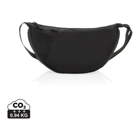 Crescent XL AWARE™ RPET slingväska svart | Inget reklamtryck | Inte tillgängligt | Inte tillgängligt | Inte tillgängligt