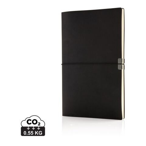 Swiss Peak A5 deluxe flexibel anteckningsbok svart | Inget reklamtryck | Inte tillgängligt | Inte tillgängligt