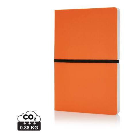 Anteckningsbok med mjukt omslag - A5 orange | Inget reklamtryck | Inte tillgängligt | Inte tillgängligt