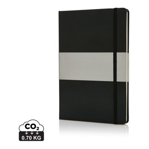 Anteckningsbok Deluxe - hårt omslag - A5 svart brons | Inget reklamtryck | Inte tillgängligt | Inte tillgängligt