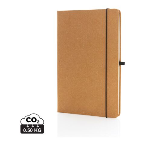 A5 hardcover anteckningsbok i återvunnet läder
