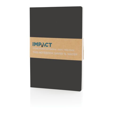 A5 Impact softcover stenpapper anteckningsbok svart | Inget reklamtryck | Inte tillgängligt | Inte tillgängligt