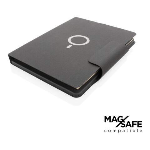 Artic magnetisk A4 portfolio, 10W trådlös laddning svart | Inget reklamtryck | Inte tillgängligt | Inte tillgängligt