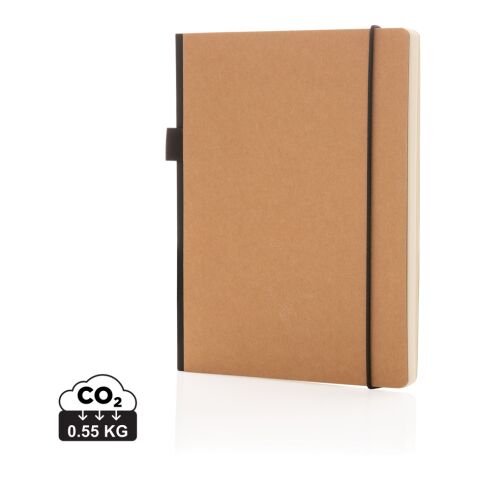 A5 FSC® lyxig hardcover anteckningsbok brun | Inget reklamtryck | Inte tillgängligt | Inte tillgängligt