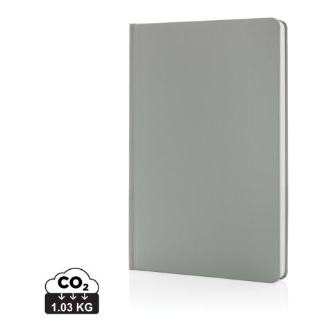 A5 Impact hardcover stenpapper anteckningsbok grå | Inget reklamtryck | Inte tillgängligt | Inte tillgängligt