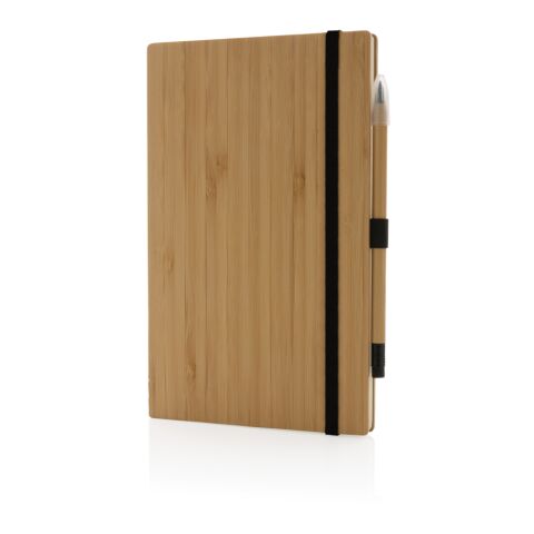Set anteckningsbok FSC® bambu och infinity penna